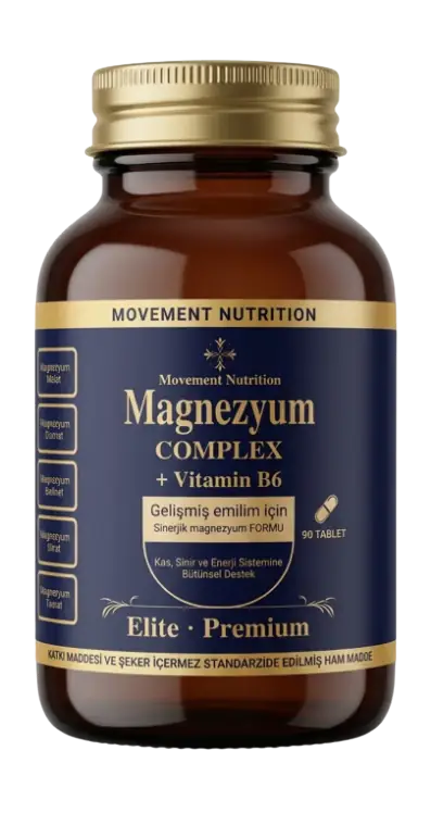 Movement Nutrition Magnezyum Complex + Vitamin B6